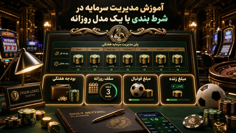 آموزش مدیریت سرمایه در شرط بندی با یک مدل روزانه